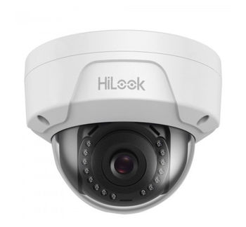 HIKVISION 2 Mpx, HiLook IP Dome by POE, IPC-D121H 
