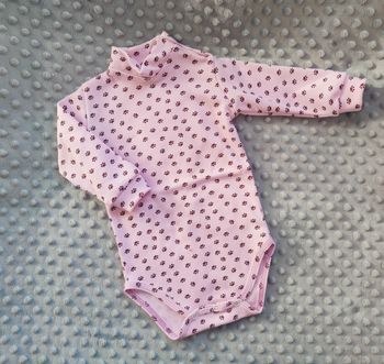 Боди с длинным рукавом pink 