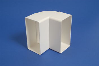 cumpără Cot vertical canal ventilatie plat, plastic 220 x 55 mm / 90° KLV25-90  EUROPLAST în Chișinău 