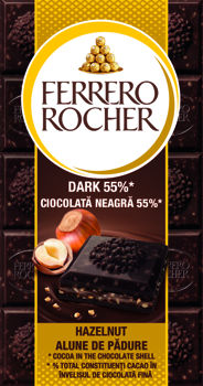 Rocher Tablets Hazelnut/Dark, 90 гр 