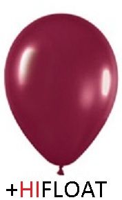 Balon cu Heliu Burgundy + HIFLOAT 