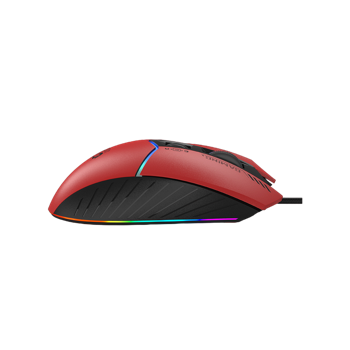 Gaming Mouse Bloody W95 Max, 100-12000dpi, 10 buttons, 35G, 250IPS, Extra Fire Wheel, RGB,USB, Red 