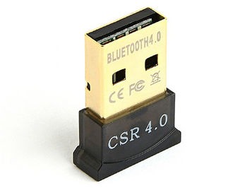 Bluetooth USB Adapter Gembird "BTD-MINI5", CSR chipset, Allows connecting Bluetooth keyboards, mice, speakers, phones, tablets, etc to your PC, Up to 50 m operating distance