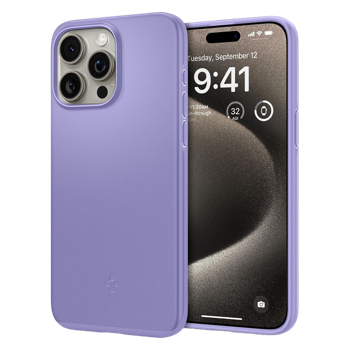 Spigen iPhone 15 Pro Max, Thin Fit, Iris Purple 