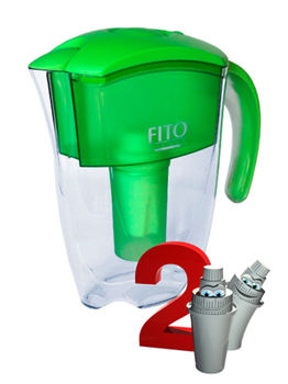 cumpără Filtru cana 2.8 L FF GOLD verde  FITO FILTER în Chișinău 