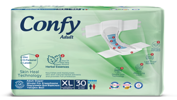 Confy Adult EXTRALARGE JUMBO, Подгузники для взрослых, 30 шт. 