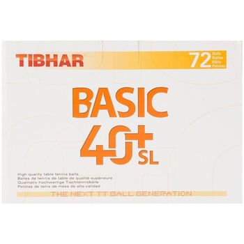 Мяч для настольного тенниса (бесшовный)  Tibhar Basic 40+ SL (886) 