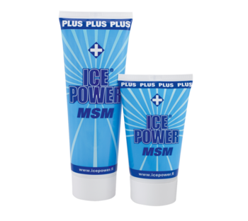 Ice Power Plus cu MSM, 200 ml - Gel cu Efect de Răcire 