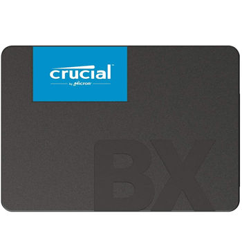 500GB SSD 2.5" Crucial BX500 CTCT500BX500SSD1, Read 550MB/s, Write 500MB/s, SATA III 6.0 Gbps