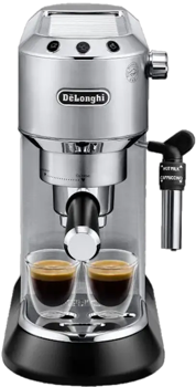 Кофеварка Эспрессо De'Longhi Dedica Pump Espresso, 1300Вт, Серебристый 