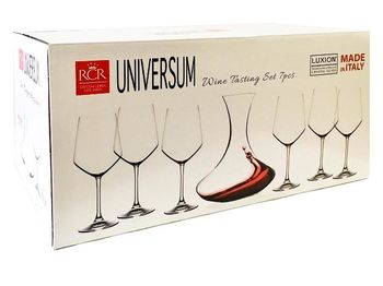 Набор декантер и 6 бокалов 550ml для вина Universum 