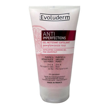 cumpără Evoluderm Anti Imperfections Gel de curatare exfoliant, 150ml (17322) în Chișinău 