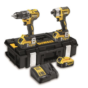 купить Набор аккумуляторного инструмента DeWALT DCK266P3 (DCD796+DCF887) в Кишинёве 