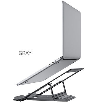 Подставка для ноутбука Hoco PH37 Excellent aluminum  [Gray] 