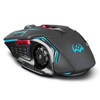 Wireless Gaming Mouse SVEN RX-G930W, Optical, 800-2400 dpi, 6 buttons, Backlight, 400mAh, Black 