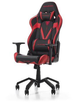 Gaming Chairs DXRacer - Valkyrie GC-V03-NR-B2, Black/Red/Black - PU leather, Gamer weight up to 115kg/growth 165-195cm, Foam Density 50kg/m3, 5-star  Aluminium Spider, Gas Lift 4 Class, Recline 90*-135*, Armrests:4D, Pillow-2, Caster-3*PU, W-21kg