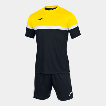 Echipament fotbal pentru copii Joma - DANUBIO NEGRO AMARILLO 