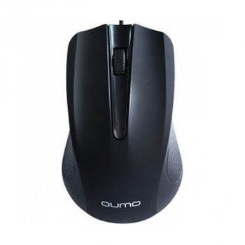 купить Mouse Qumo M66, Optical,1000 dpi, 3 buttons, Ambidextrous, Black, USB в Кишинёве 