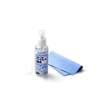 985 ELECOM Anti static multi purpose spray and cloth set, WTM-CK18SET