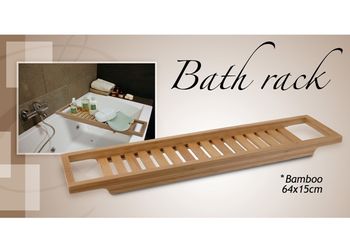 Raft pentru baie EH 64X H15cm, din bambus 