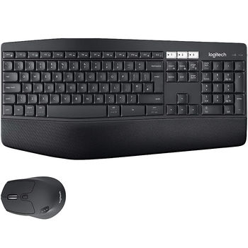 Logitech MK850 Black Performance Wireless Keyboard and Mouse Combo, Bluetooth, 920-008232 (set fara fir tastatura+mouse/беспроводной комплект клавиатура+мышь)