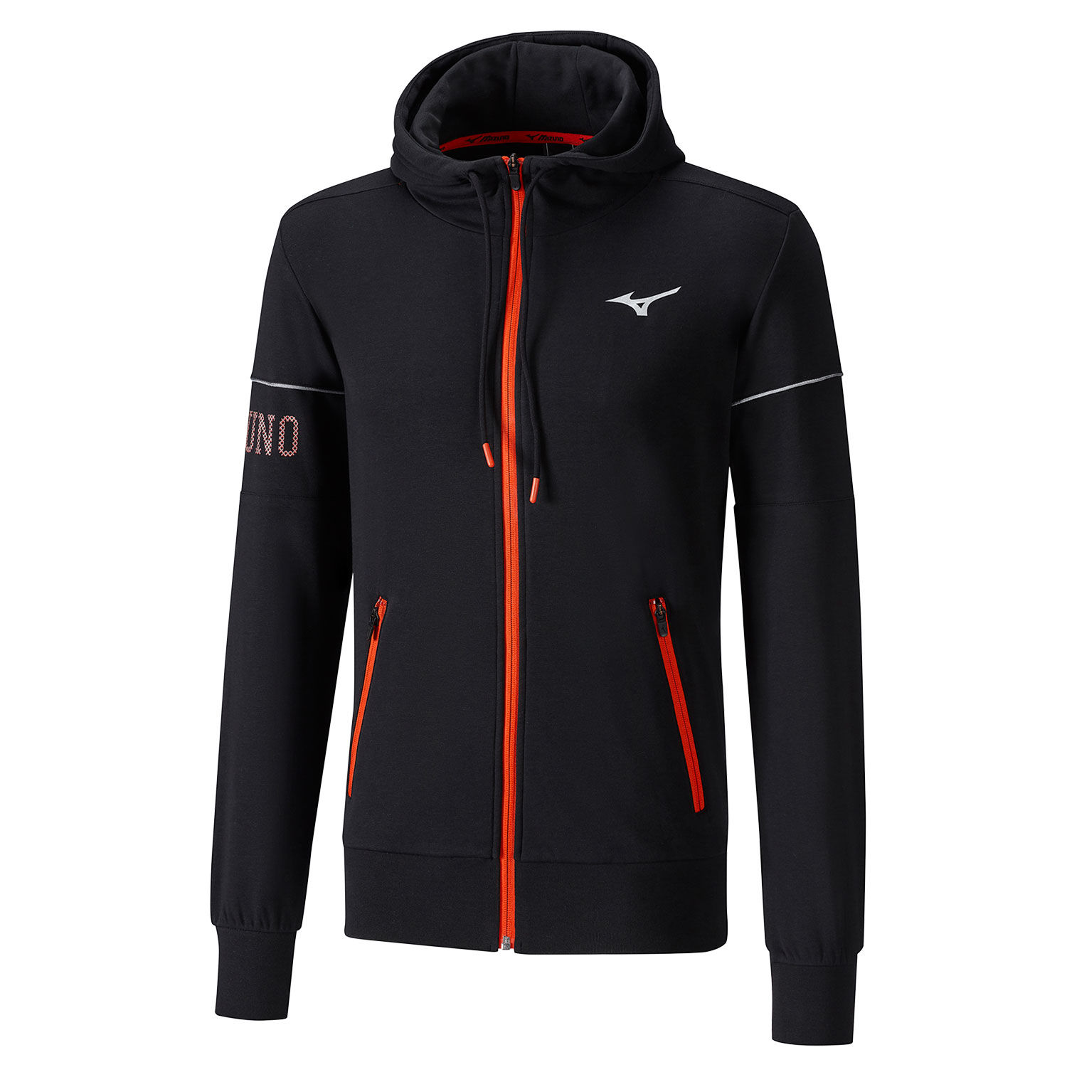 mizuno heritage zip hoodie