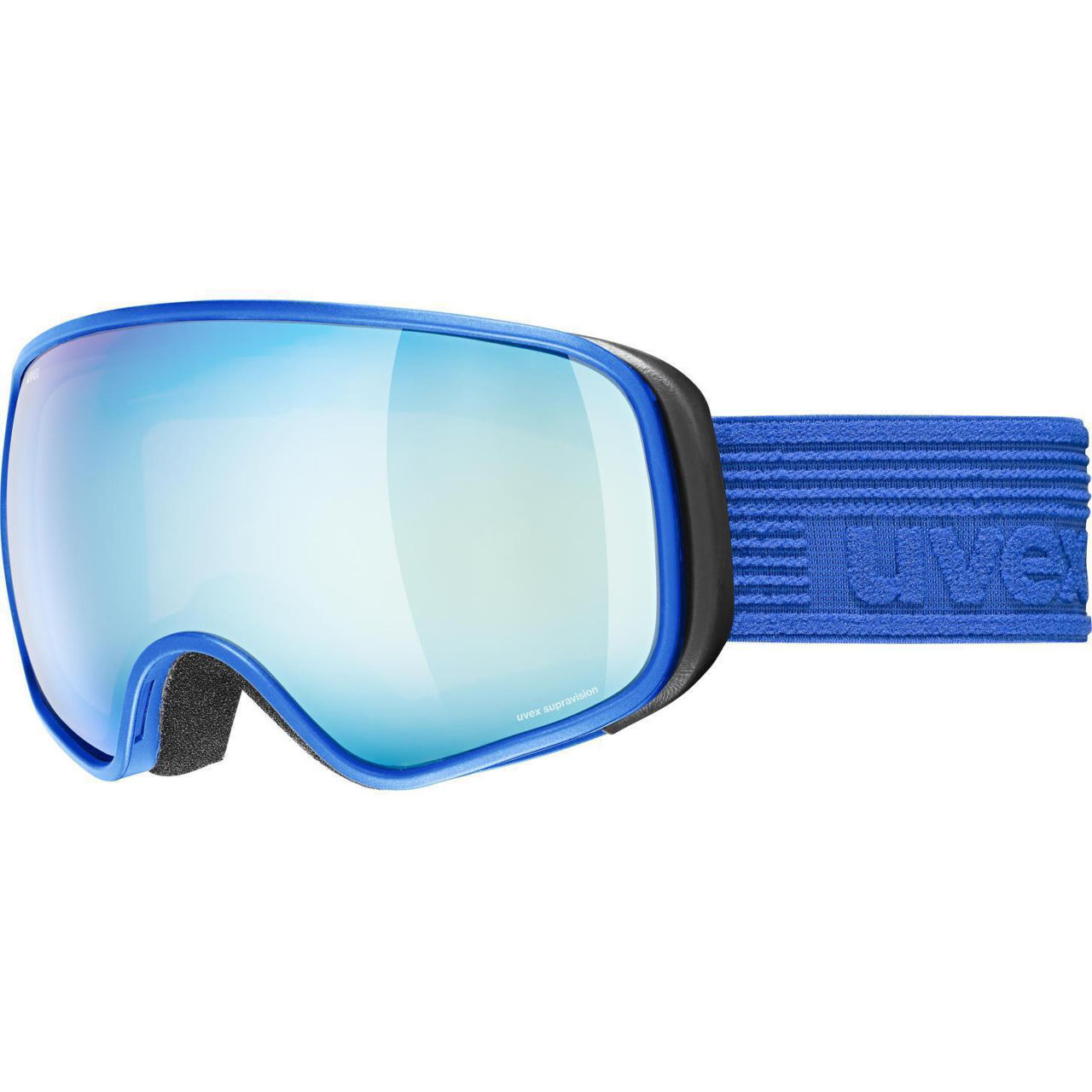 Uvex Victorious Fm Skibril voor volwassenen, filter, categorie 2, contrastverbetering, pruim, Dl/paars-transparant, één maat