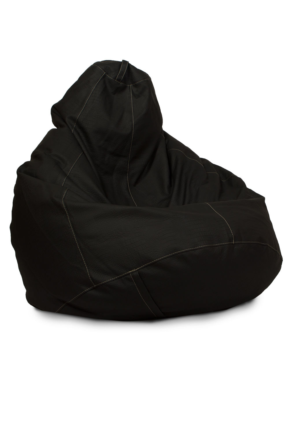 black beanbag