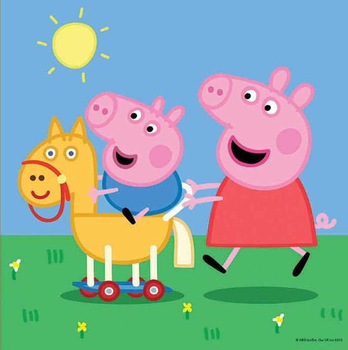 Puzzle Educa 16817 Progressive Puzzles Peppa Pig 12+16+20+25 cumpăra la ...