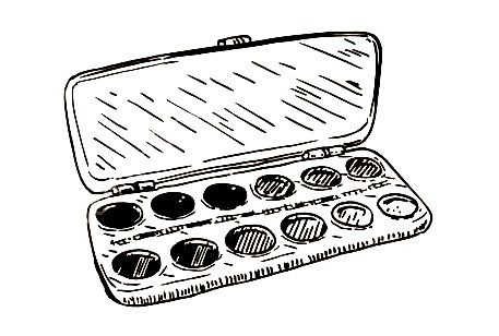 Краски для лица