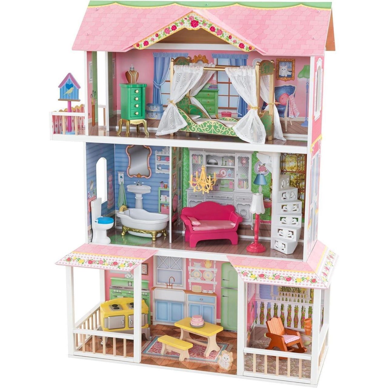 Домик для кукол KinderKraft 65851-MSN Sweet Savannah Dollhouse купить по  низкой цене в Кишинёве, Бельцах, Кагул, Комрате, Тараклии, Молдове /  Интернет-магазин MAXIMUM