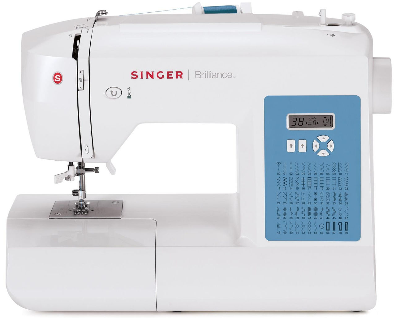 Singer brilliance 6180