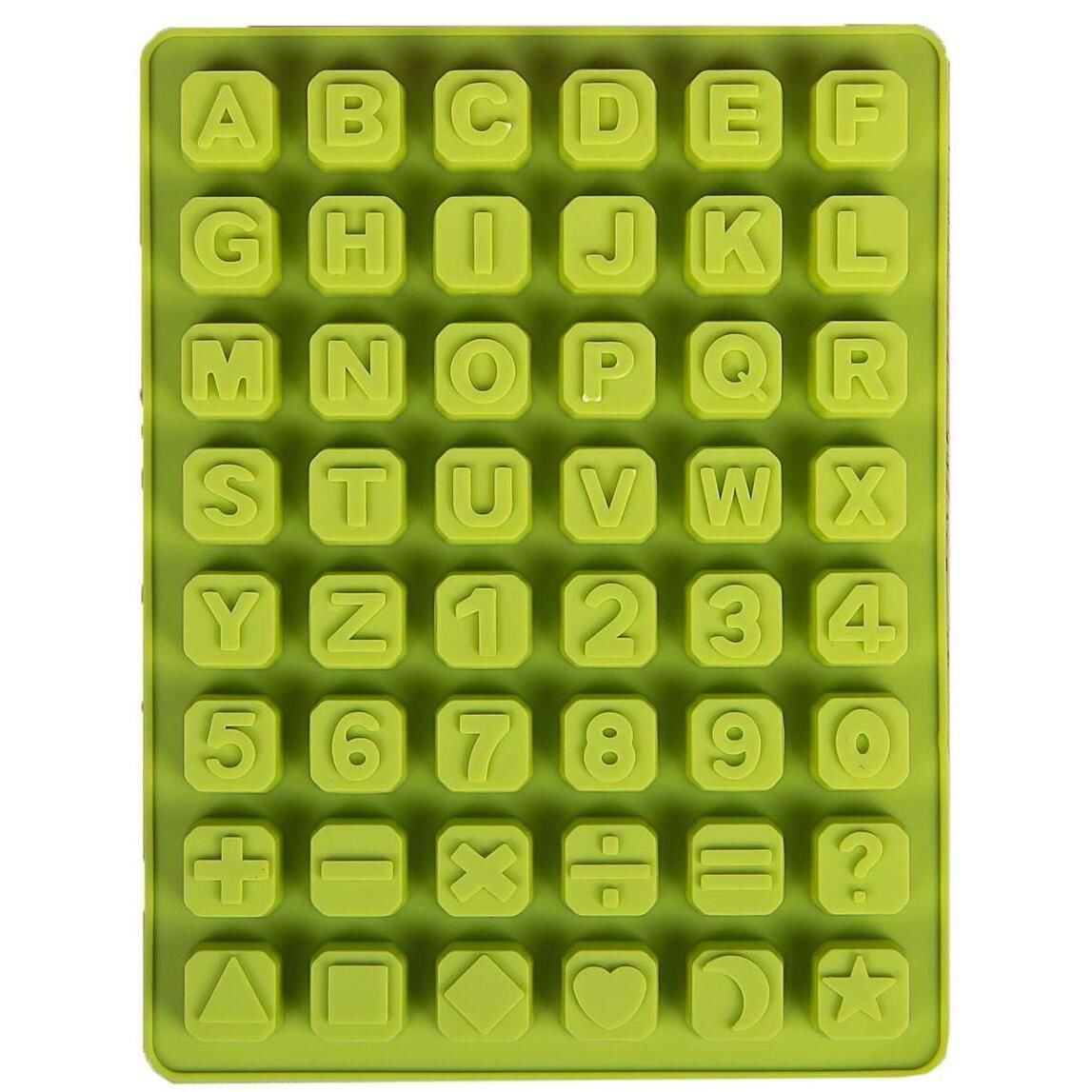 силиконовая форма для шоколада "алфавит русский кубики". форма для льда и шоколада 33 ячеек 24,8х12х1,5 см "буквы. формы для льда буквы. формы для льда буквы. формы для льда буквы.