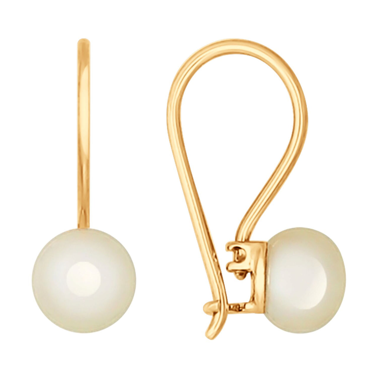 детские серьги с жемчугом. линия любви серьги с жемчугом. серьги детские с жемчугом и фианитом из золота 585 пробы, арт. детские серьги с жемчугом. детские серьги с жемчугом.