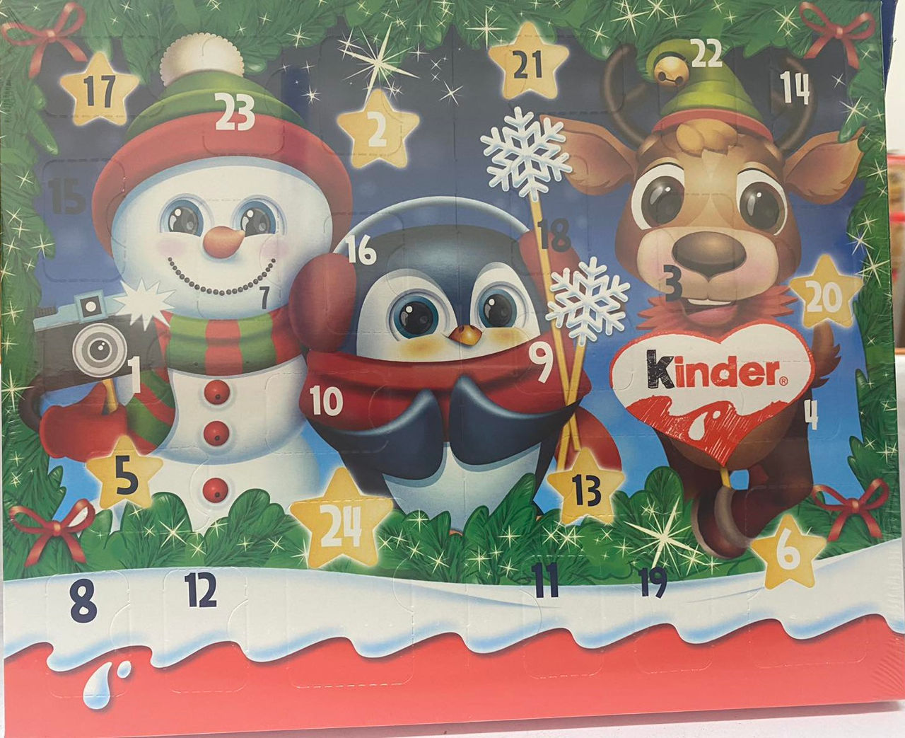 Dulciuri Kinder Advent Calendar, 127g Cumpăr în Moldova Chişinău Preţ