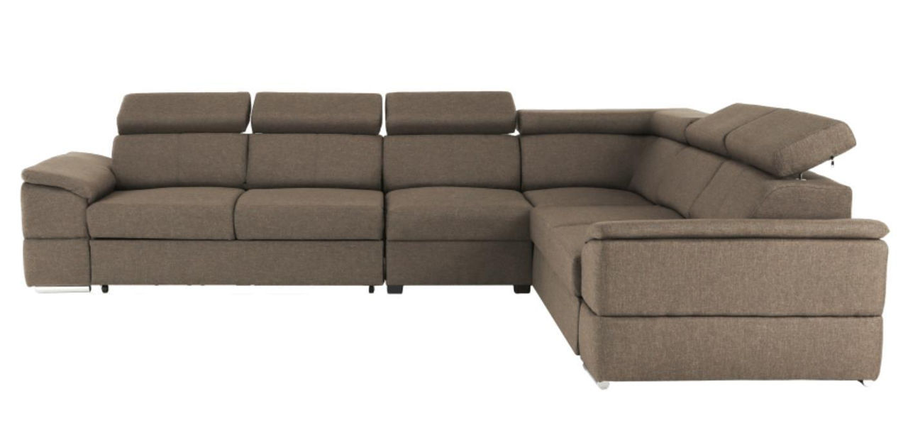 Canapea Mobhaus Segoria Lux Left (Gray-Brown) cumpăra la preț mic în ...
