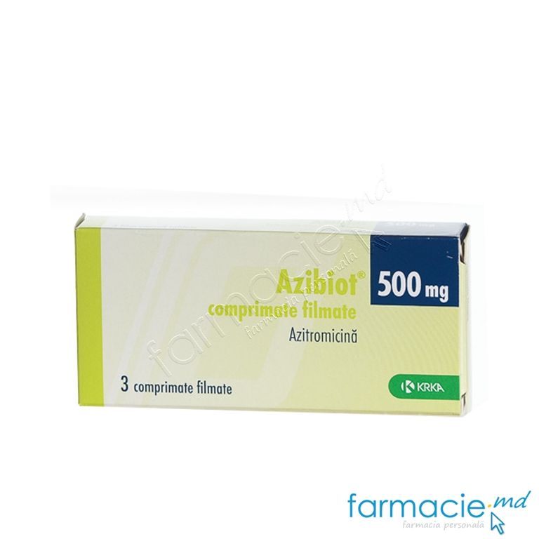 abortion Banquet emulsion Azibiot® comp. film. 500 mg N3