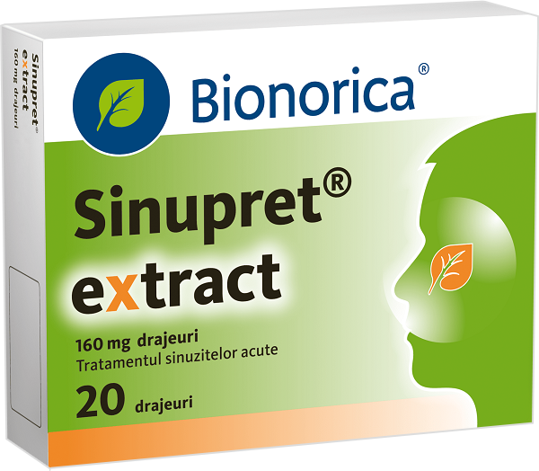 Sinupret ® Extract Draj. 160 Mg N10x2