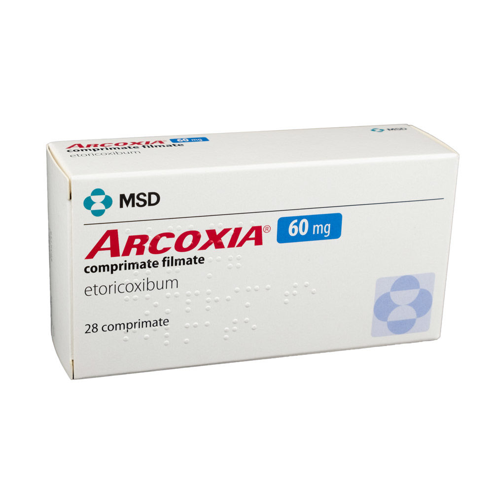 Arcoxia 60mg Comp Film N7x4
