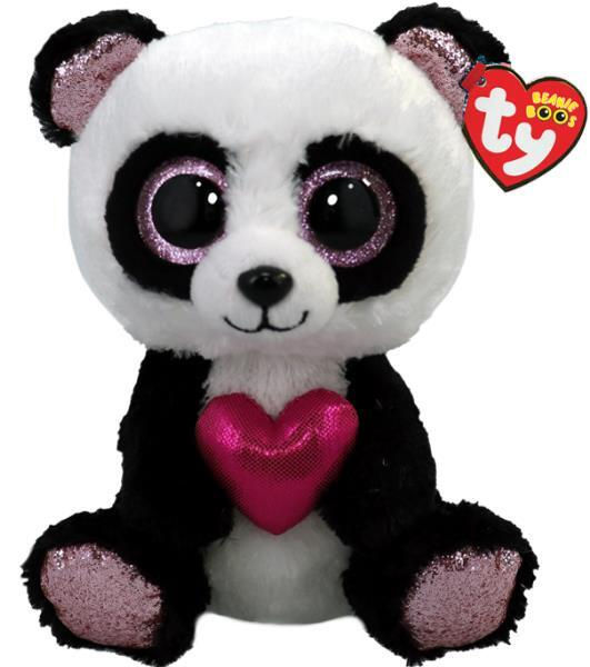 Мягкая игрушка TY TY36538 Panda cu inima 15 cm (Beanie Boos) купить по ...
