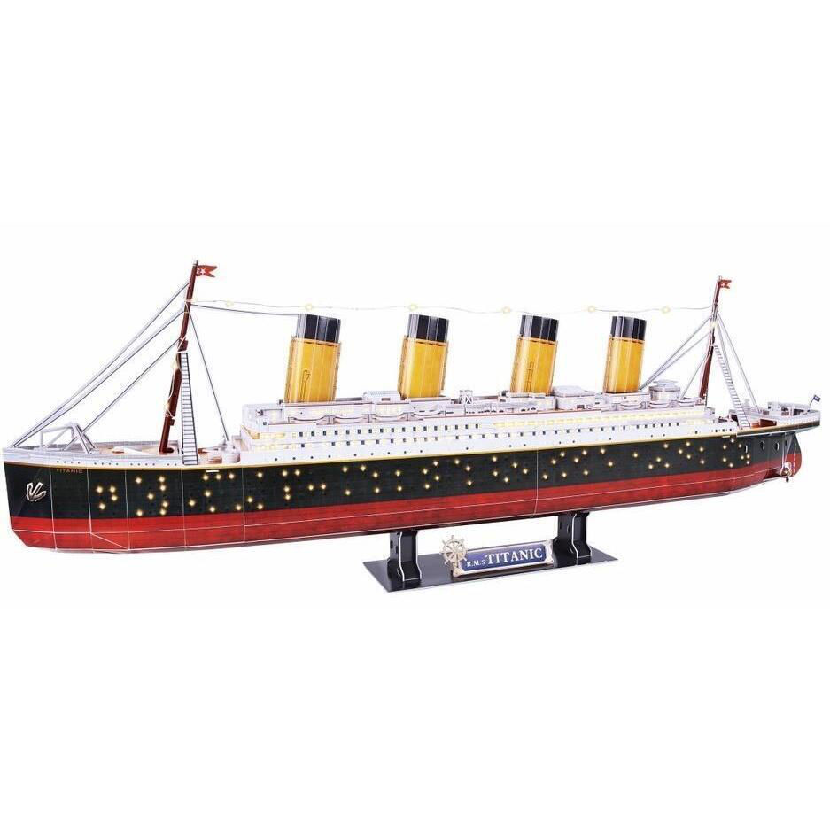 Конструктор Cubik Fun L521h 3D Puzzle Titanic (Led) купить по низкой цене в  Кишинёве, Бельцах, Кагул, Комрате, Тараклии, Молдове / Интернет-магазин  MAXIMUM