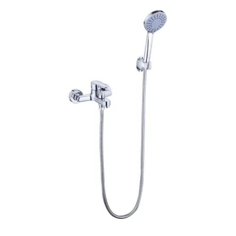 Baterie pentru cadă Hydro S Set baterie cadă cu pară și furtun, Aquafix 602, crom (0400371)