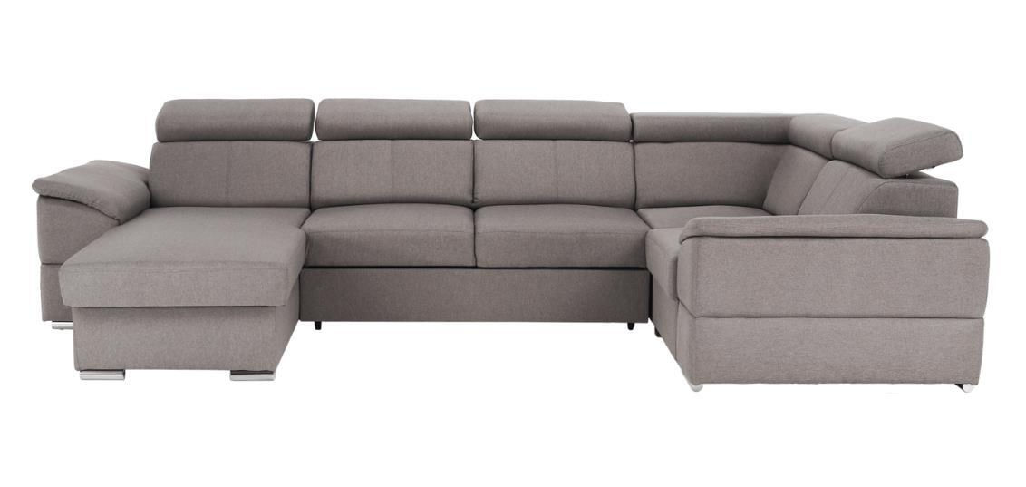 Canapea Mobhaus Segoria Roh Left (Gray-Brown) cumpăra la preț mic în ...