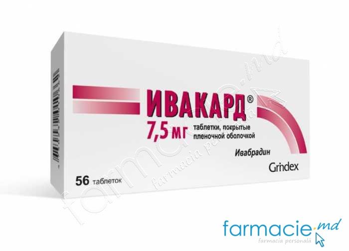 Ivakard® comp. film. 7,5 mg N14x4