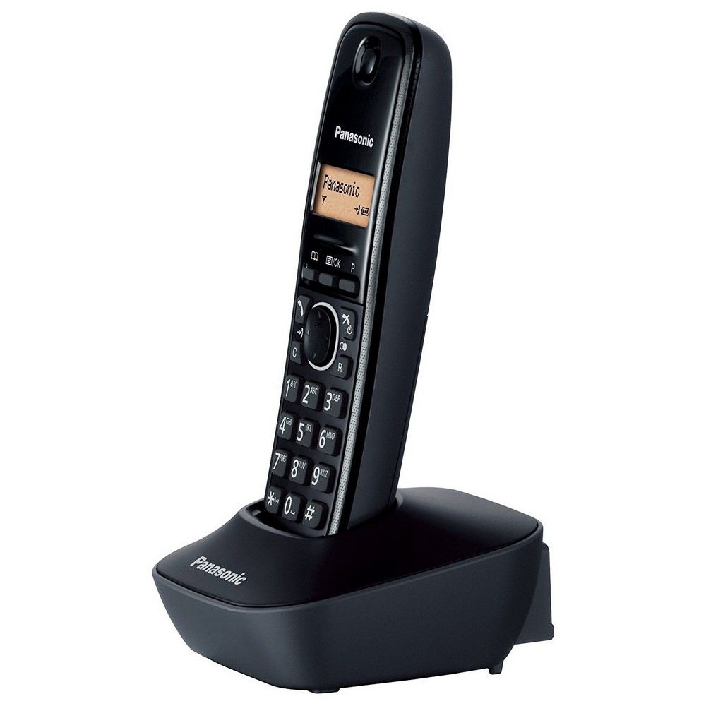 Dect Panasonic KX-TG1612UAH, Grey, AOH, Caller ID, TG1611+ optional handset  в наличии купить от leoshop.md быстро с доставкой по Кишиневу и Молдове в  price.md