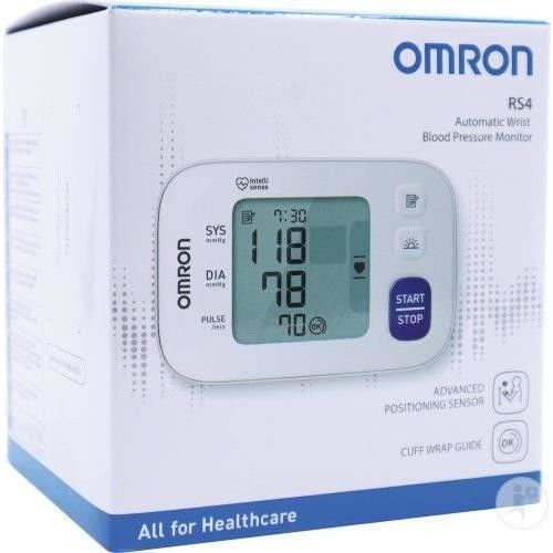 Omron RS4 Automatic Wrist Blood Pressure Monitor HEM-6181-E