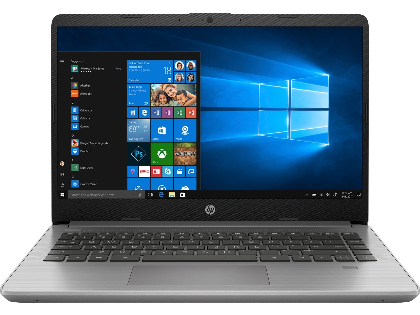 HP 340s G7 14.0 FHD AG UWVA 250 Narrow Bezel (Intel® Core™ i7 ...