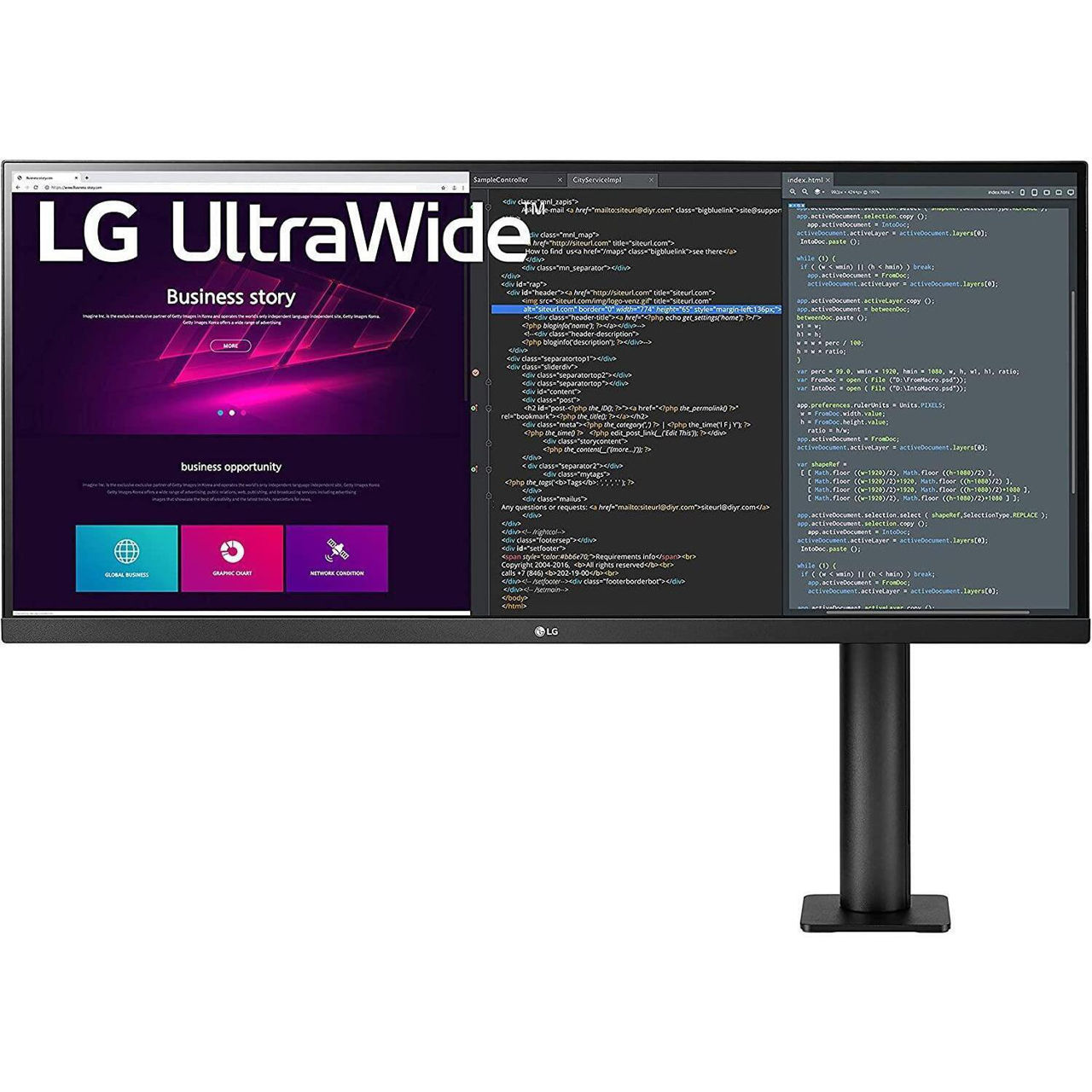 Ecran PC Gamer LG 34WP65C-B UltraWide 21:9