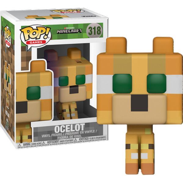 minecraft ocelot funko pop