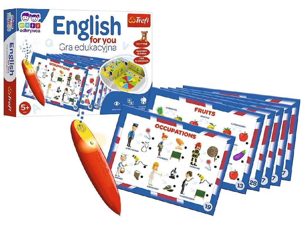 Настольная игра Trefl 2102 English for you HU RO/Magic Pen в наличии купить  от maximum.md быстро с доставкой по Кишиневу и Молдове в price.md